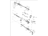 Kia Spectra Rack And Pinion - 577002F101 Gear & Linkage Assembly