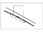 Kia Sportage Wiper Blade - 983501F050 Driver Windshield Wiper Blade Assembly