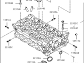 Kia Sorento Cylinder Head - 221002G020 Head Assembly-Cylinder