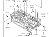 Kia Optima Cylinder Head - 5Q01M25A01A Head Assembly-Cylinder