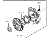 Kia Optima Oil Pump - 4611039000 Pump Assembly-Oil