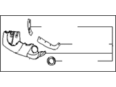 Kia Spectra Steering Column Cover - 848522F200NZ Shroud-Steering Column Lower