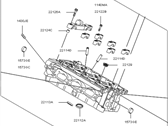 Kia Sedona Cylinder Head - 221103C200 Head Sub Assembly-Cylinder