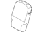 Kia 89360A9030DL1 2Nd Seat Back Covering Assembly