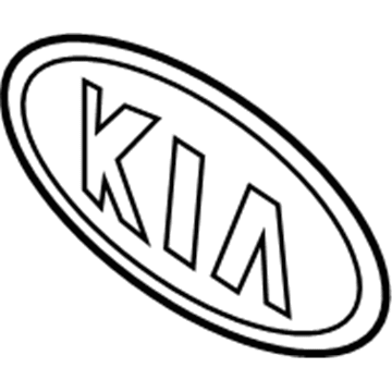 Genuine Kia Soul Emblem