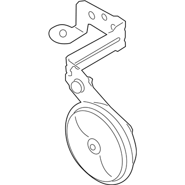 Kia 96611D9200 Horn Assembly-Low Pitch