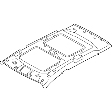 85470D9150WK Genuine Kia Headlining Assembly