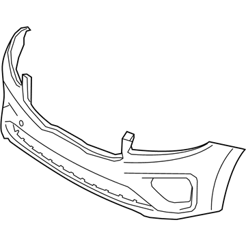 86510a9ub0 Genuine Kia Front Bumper Cover