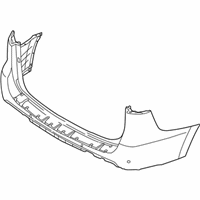 86610A9710 Genuine Kia Rear Bumper Cover