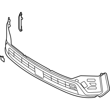 Kia 86530P2020 Grille-Front Bumper