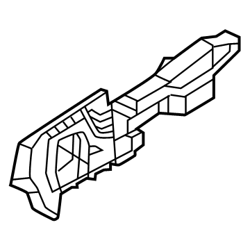 Kia 83665R0700 Base Assembly-Rr Dr O/S