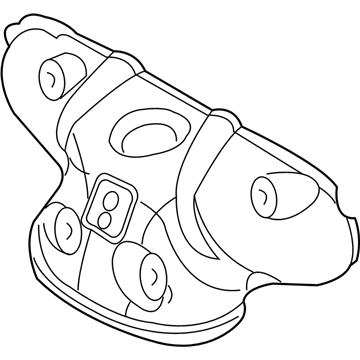 2006 Kia Sedona Exhaust Heat Shield - 285253C113