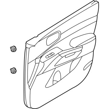 Kia 82307P2000MQA Panel Assembly-Front Doo