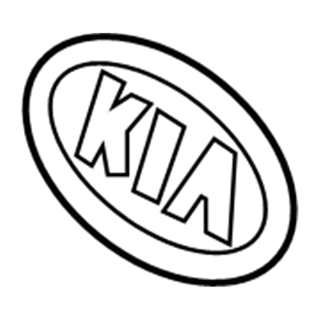 2001 Kia Spectra Emblem - 0K2NA51725