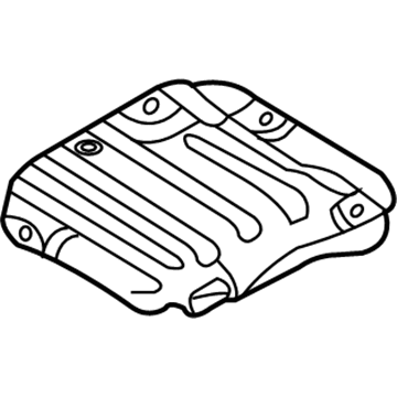 2014 Kia Sedona Exhaust Heat Shield - 287924D000