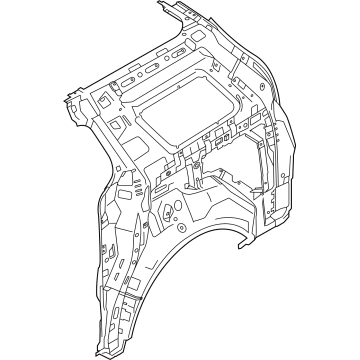 Kia 71602R0000 Panel Assembly-Quarter I