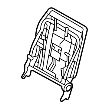 Kia 89A41R0060OFB FRAME ASSY-3RD S/BAC