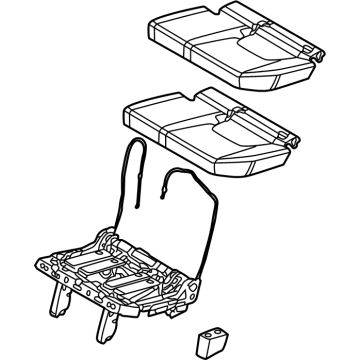 Kia 89A10R0130K5V Cushion Assembly-3RD Sea