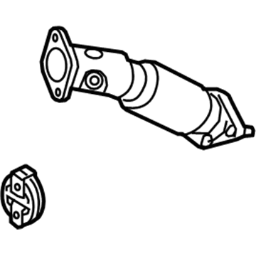 Kia 28610B0390 Muffler Assembly-Front