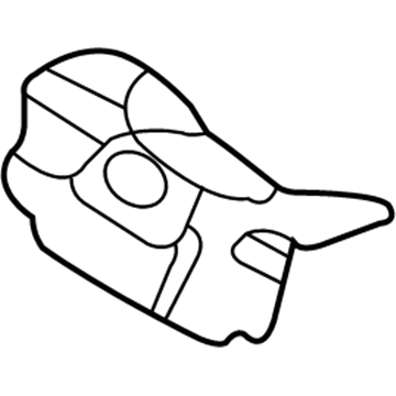 2011 Kia Sedona Radius Heat Shield - 572854D001