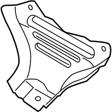 2007 Kia Rondo Exhaust Heat Shield - 285262G000
