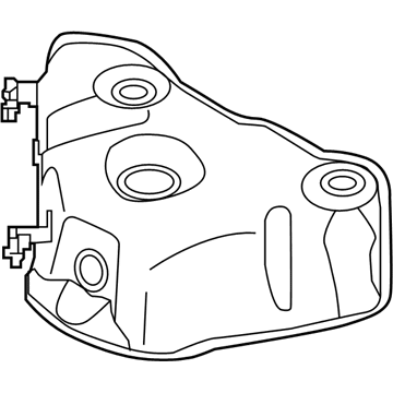 2019 Kia Sorento Exhaust Heat Shield - 285252GGA5