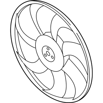 Kia Sportage Cooling Fan Assembly - 25231D9500