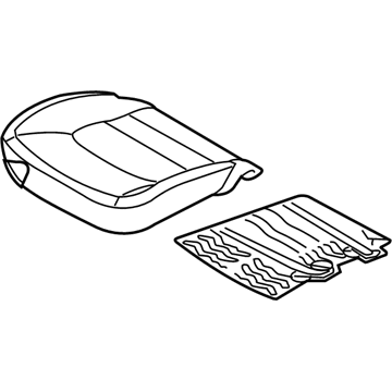 Kia 881001WAL1BDM Cushion Assembly(W/O Track