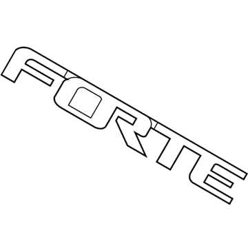 2012 Kia Forte Emblem - 863101M300