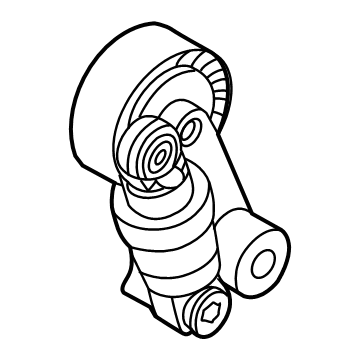 Kia 252813N300 TENSIONER Assembly