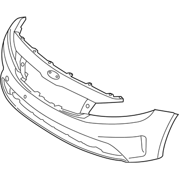 86511B0000 Genuine Kia Cover-Front Bumper