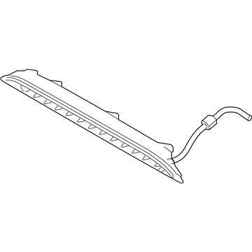 Kia 927001W210 Lamp Assembly-High Mounted Stop