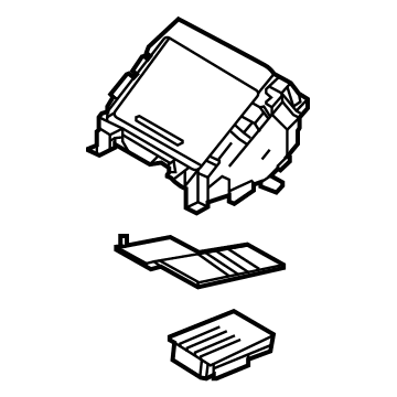 Kia 84630P2050WK Tray Assembly-Floor Cons