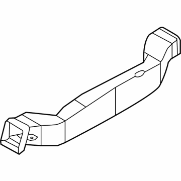 Kia 97010P2000 Duct Assembly-Rear A/VEN