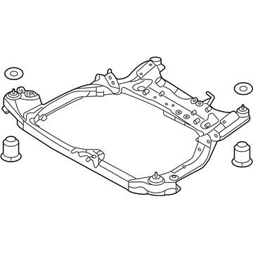 624052G400DS Genuine Kia Crossmember Complete