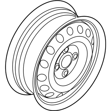 2021 Kia Sportage Spare Wheel - 52910C1910