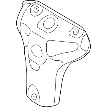 2008 Kia Sedona Exhaust Heat Shield - 285253C740