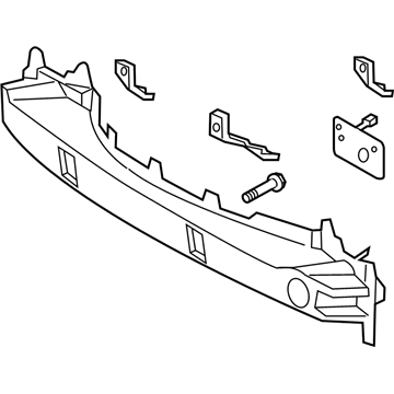 Kia 866303W010 Rail Assembly-Rear Bumper