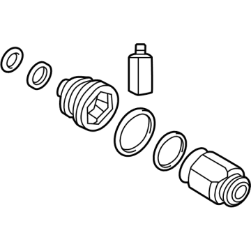 Kia 495L3R0300 Joint Kit-Diff Side