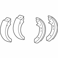 Kia Optima Brake Shoe Set - 583053CA00 Rear Brake Shoe & Lining Kit