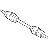 Kia Sportage Axle Shaft - 496001F000 Shaft Assembly-Drive Rear