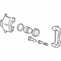 Kia Optima Brake Caliper - 5831038A10 Rear Brake Caliper Kit, Left