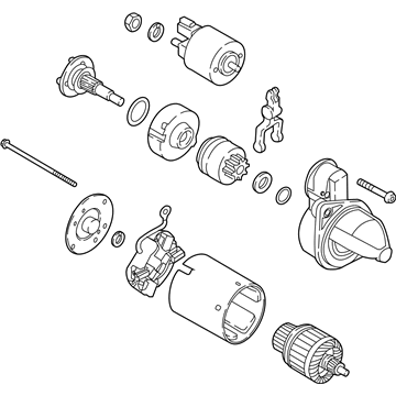 Kia Soul Starter Motor - 361002J300