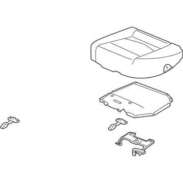 Kia 891001M120DAY Cushion Assembly-Rear Seat