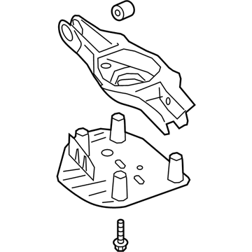 Kia 55211J5000 Arm Complete-Rear Lower