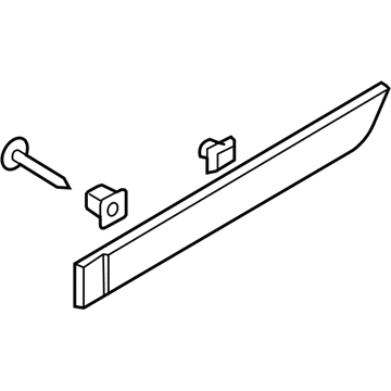 Kia 877321G010 MOULDING Assembly-Rear Door