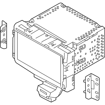 Kia 96560D9151WK Head Unit Assembly-Avn