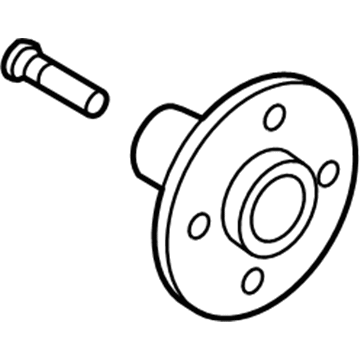 Kia 5175025001 Front Wheel Hub Assembly