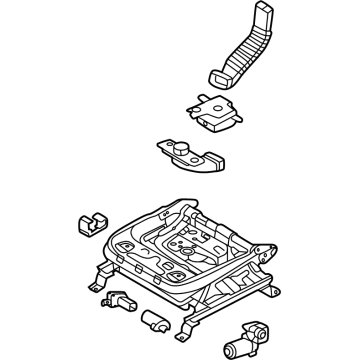 Kia 88500Q5110 Track Assembly-LH