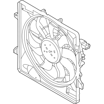 Kia Sorento Fan Blade - 25380P2040